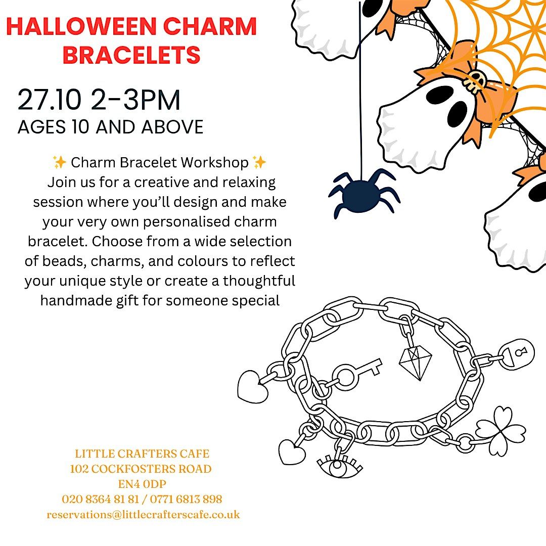 CHARM BRACELETS WORKSHOP - HALLOWEEN SPECIAL, 27 October | Event in Barnet | AllEvents