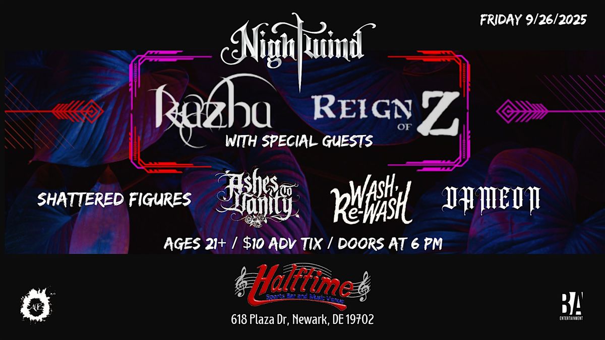 Nightwind Rocks Halftime, 26 September | Event in Newark | AllEvents