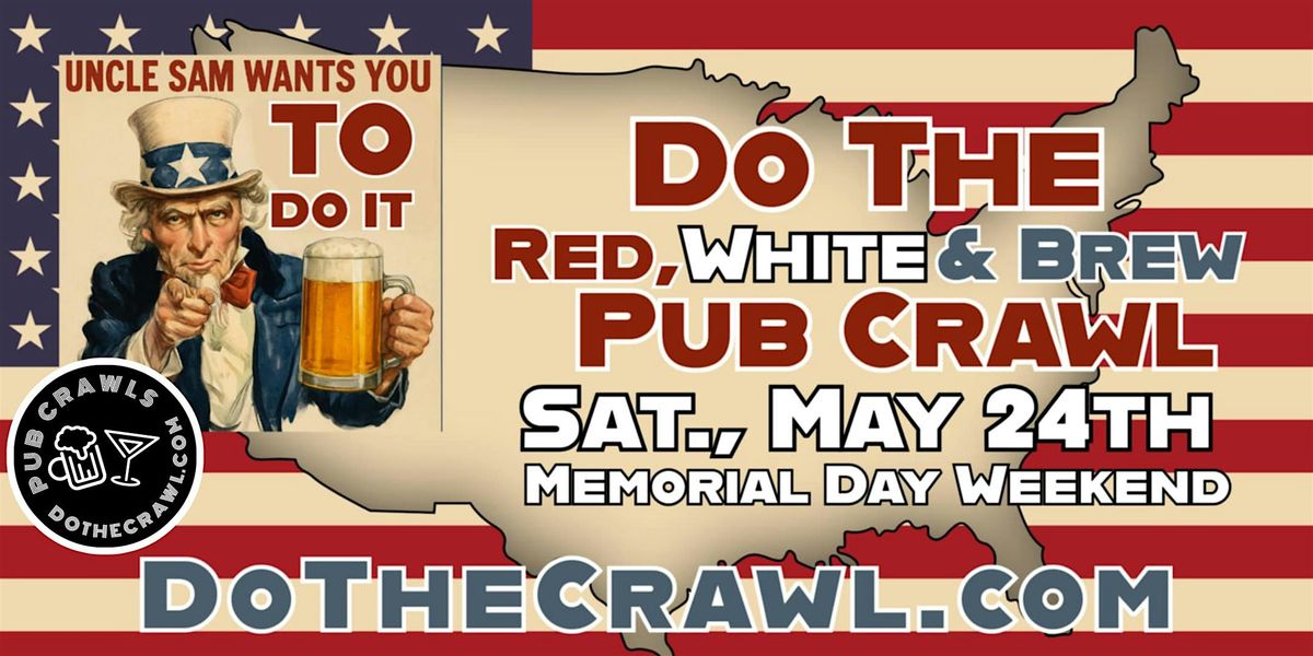 Do The Red, White, & Brew Pub Crawl in Meridian, 24 May | Event in Meridian | AllEvents