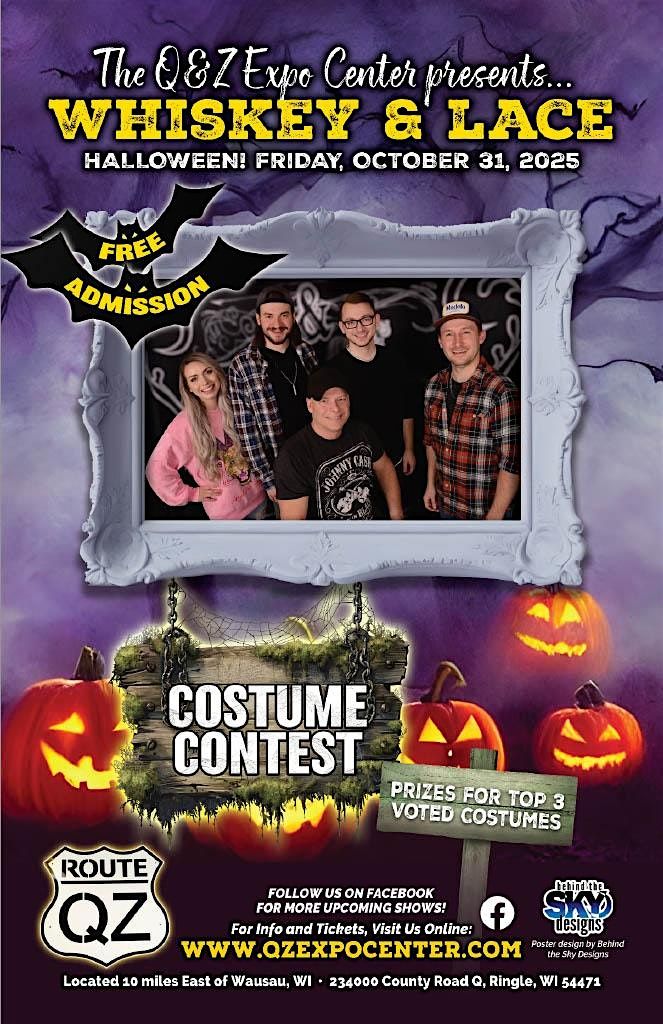 Whiskey & Lace-Free Halloween show, 31 October | Event in Ringle | AllEvents
