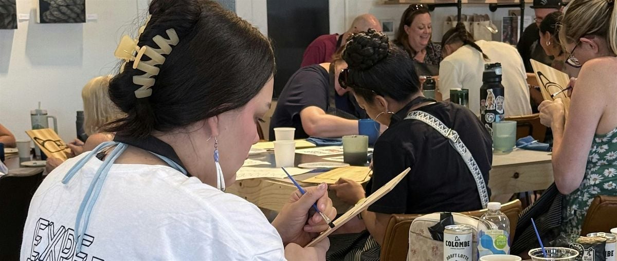 "The Raven" Native Art Immersive Paint & Sip with Bill Pfeifer, Jr., 12 July | Event in Seattle