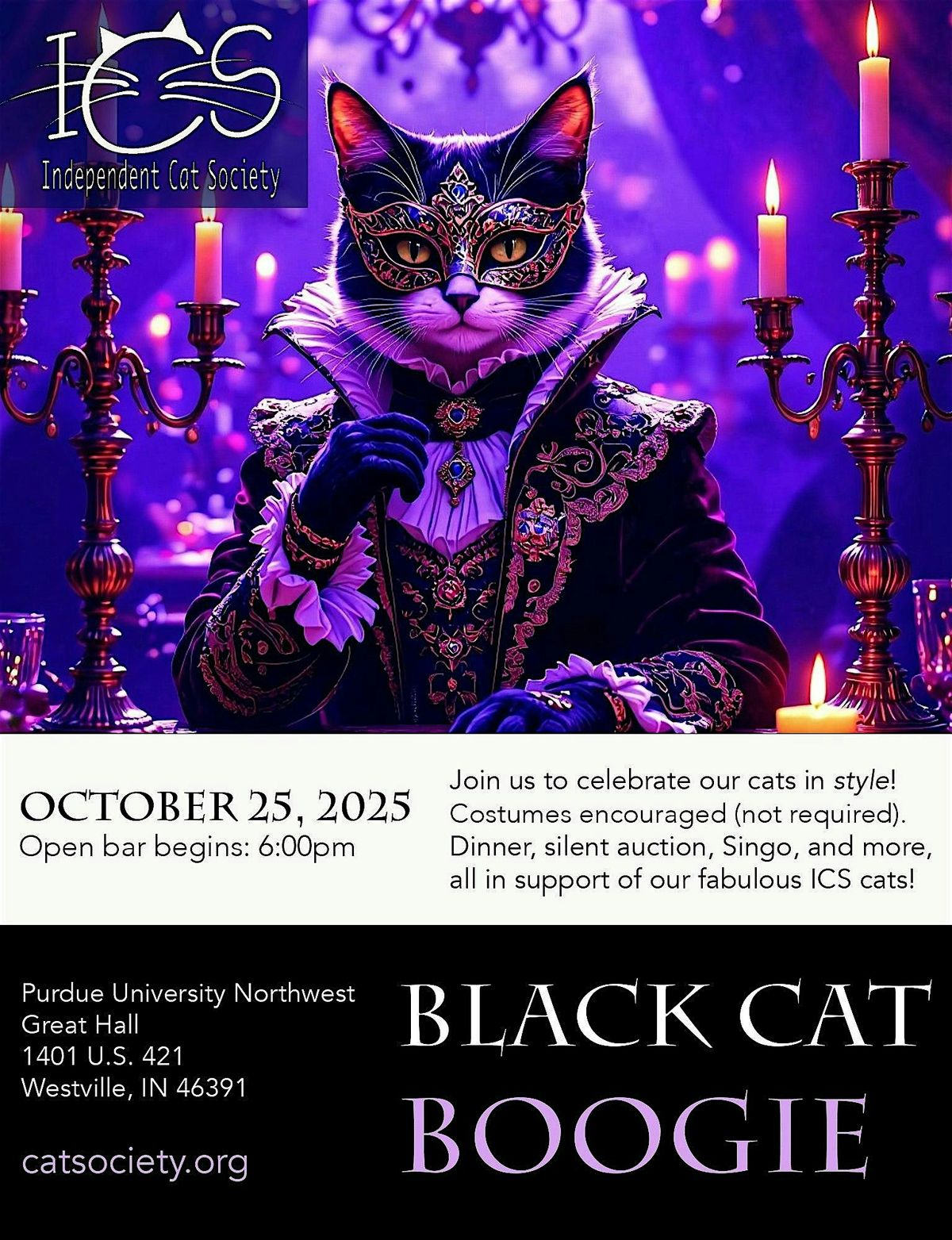 ICS Black Cat Boogie 2025, 25 October | Event in Westville | AllEvents
