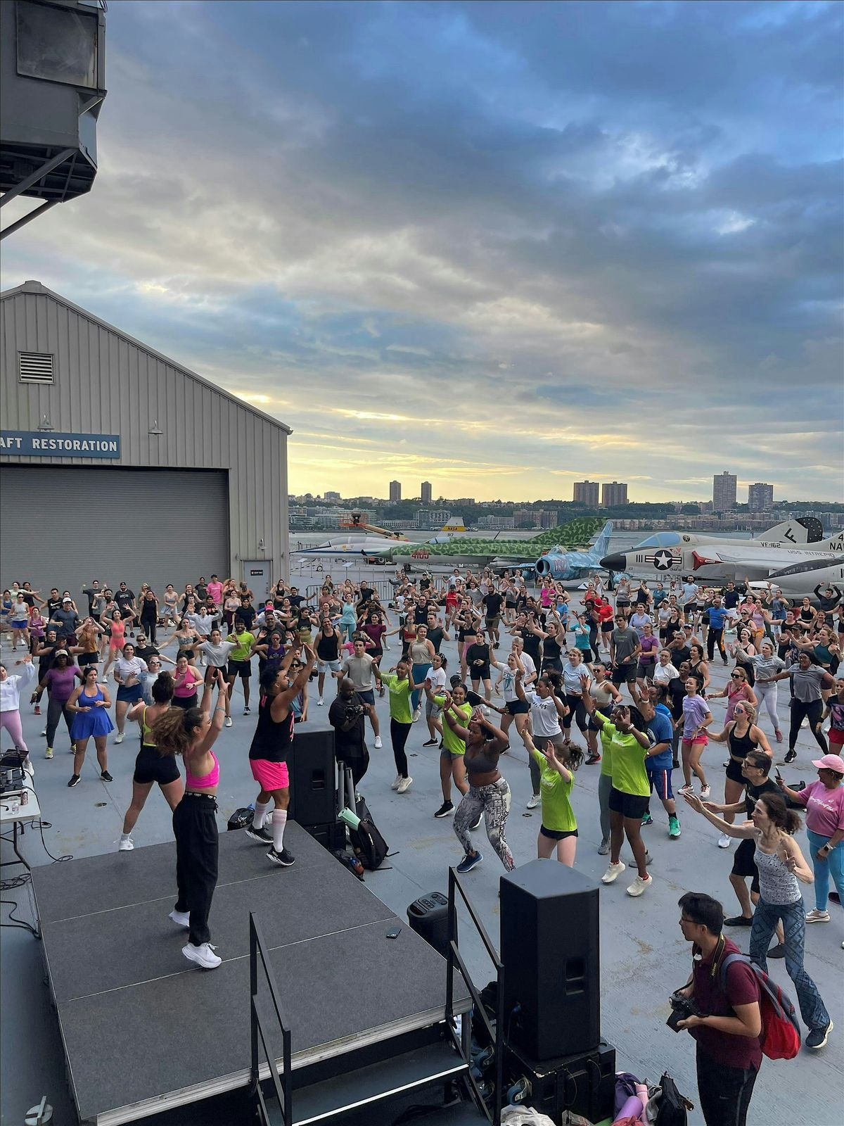 IronStrength on the Intrepid Flight Deck with 305 Fitness and Fogo Azul, 23 June | Event in New York | AllEvents