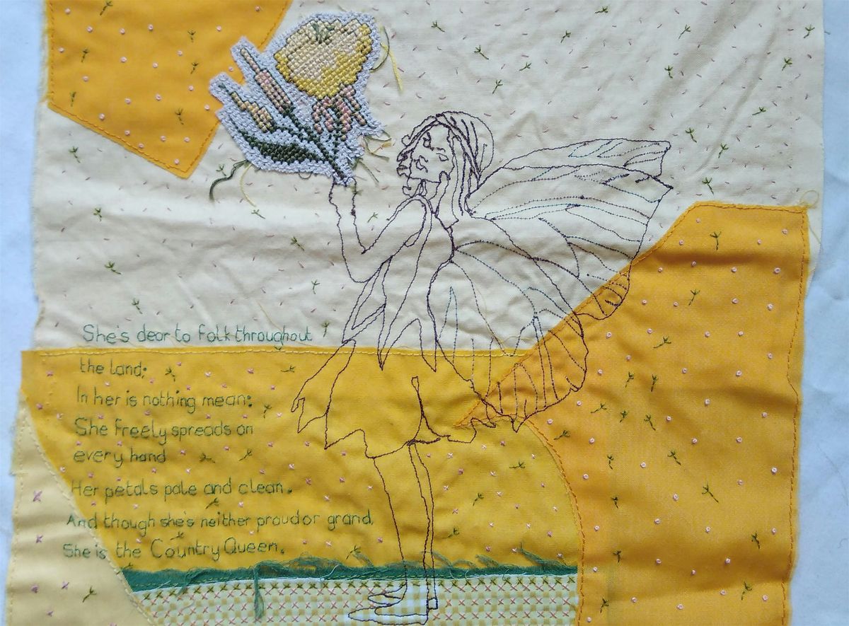 Text in Textiles Hand Embroidery workshop Scarborough, 25 April | Event in Scarborough | AllEvents