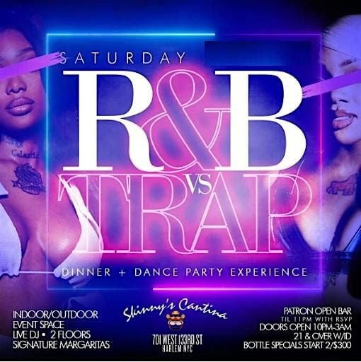 RNB vs Trap, Don Julio Open Bar, Free Entry, Live DJ, kitchen open late | Event in New York | AllEvents