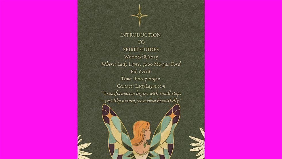 Intro to Spirit Guides!, 18 August | Event in St. Louis | AllEvents