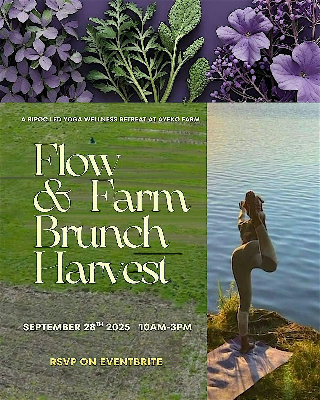 Flow and Farm Brunch Harvest, 28 September | Event in Enumclaw | AllEvents