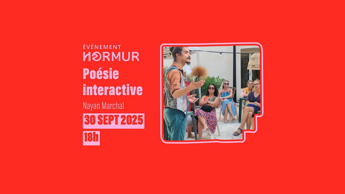 Poésie interactive avec Nayan Marchal à l'Ernestine Café - Paris 18 | Event in Clichy | AllEvents
