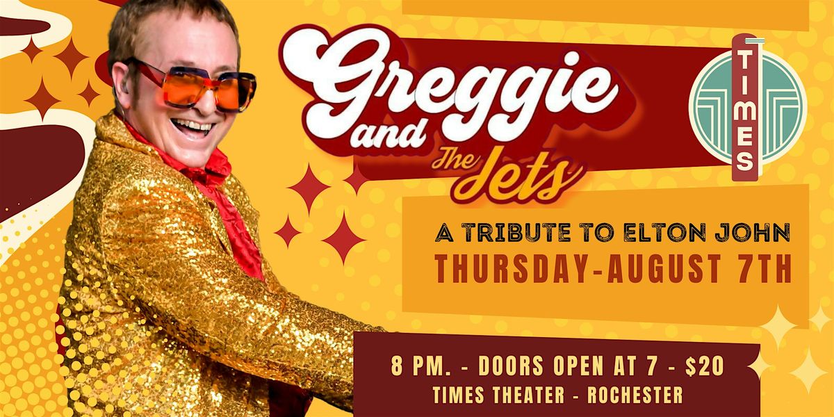 Greggie and the Jets  - Live at The Times, 7 August | Event in Rochester | AllEvents