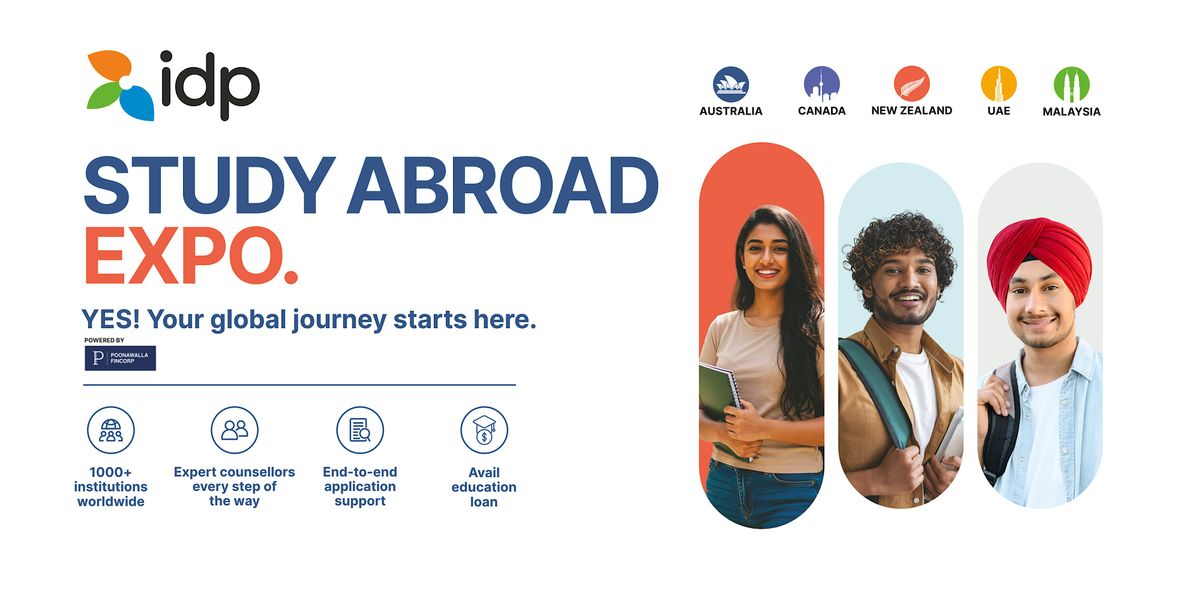 Attend IDP’s Biggest Study Abroad Expo in Vadodara