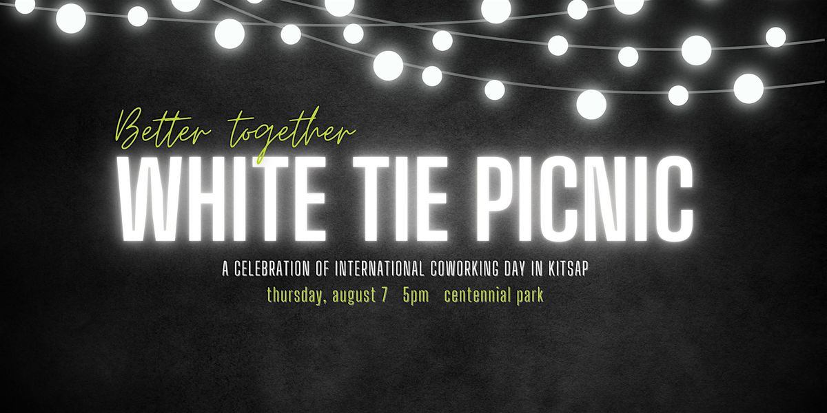 2025 White Tie Picnic In The Park, 7 August | Event in Poulsbo | AllEvents