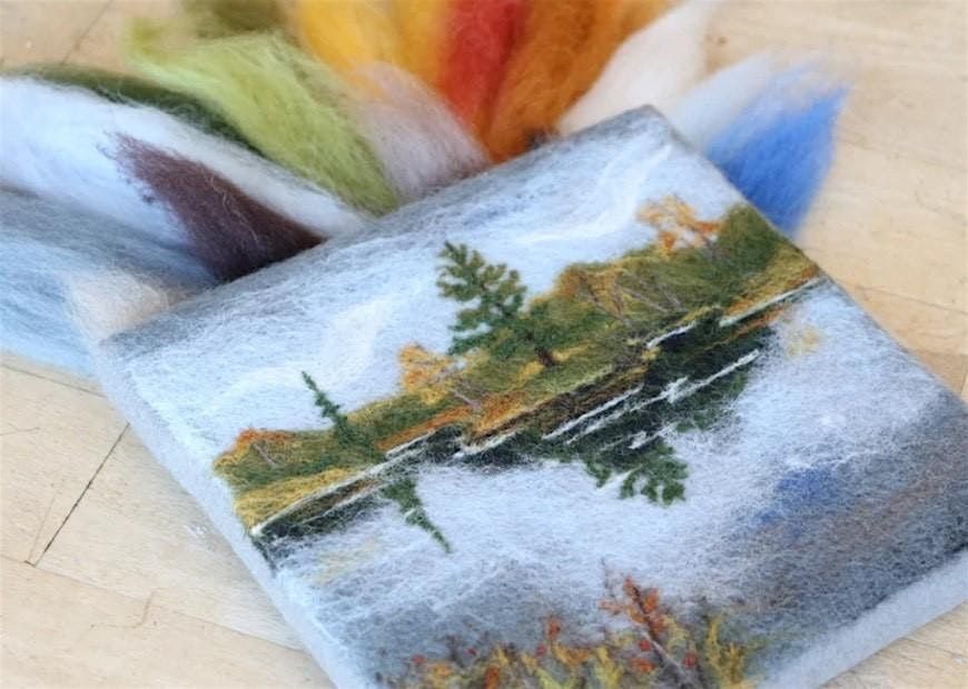 After School Studio: Needle Felting Landscapes, 22 May | Event in Akron | AllEvents