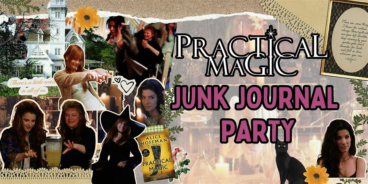 Craft Club: PRACTICAL MAGIC Themed Junk Journal Party!, 26 October | Event in Vancouver | AllEvents
