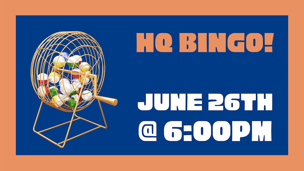 June 26th HQ Bingo!, 26 June | Event in Oregon | AllEvents
