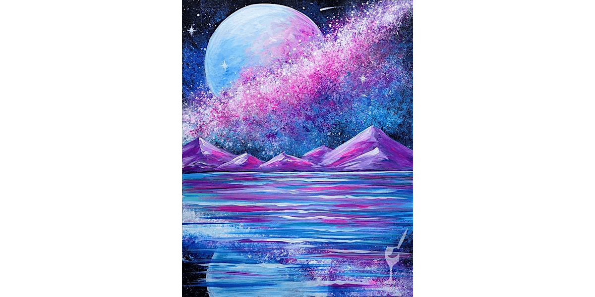 Galatic Nights - Paint and Sip in Houston | Classpop!™, 17 January | Event in Baytown | AllEvents