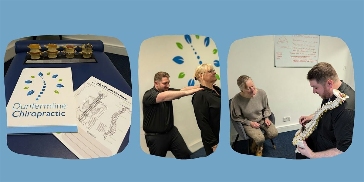 FREE Spinal Health and Posture Checks at Dunfermline Chiropractic, 14 July | Event in Dunfermline | AllEvents