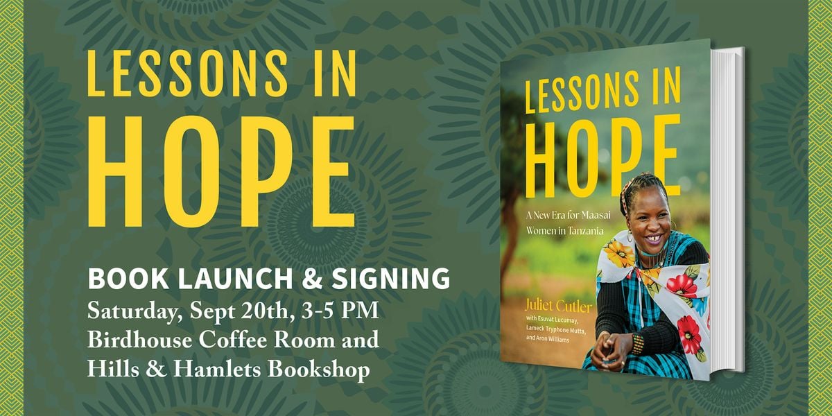 Lessons in Hope: Book Launch & Signing, 20 September | Event in Palmetto | AllEvents