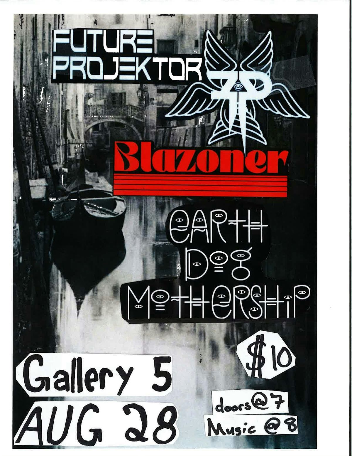 Future Projektor, Blazoner, Earth Dog Mothership, 28 August | Event in Richmond | AllEvents
