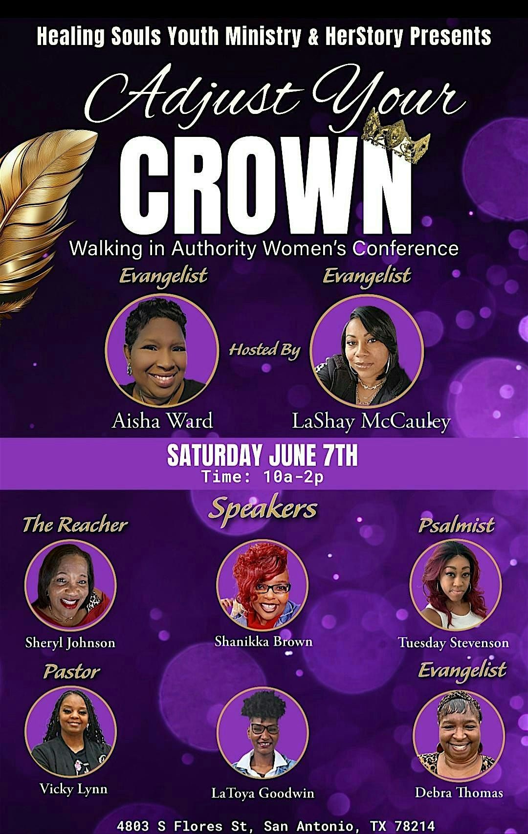 Walking In Authority Women’s Conference, 7 June | Event in San Antonio | AllEvents