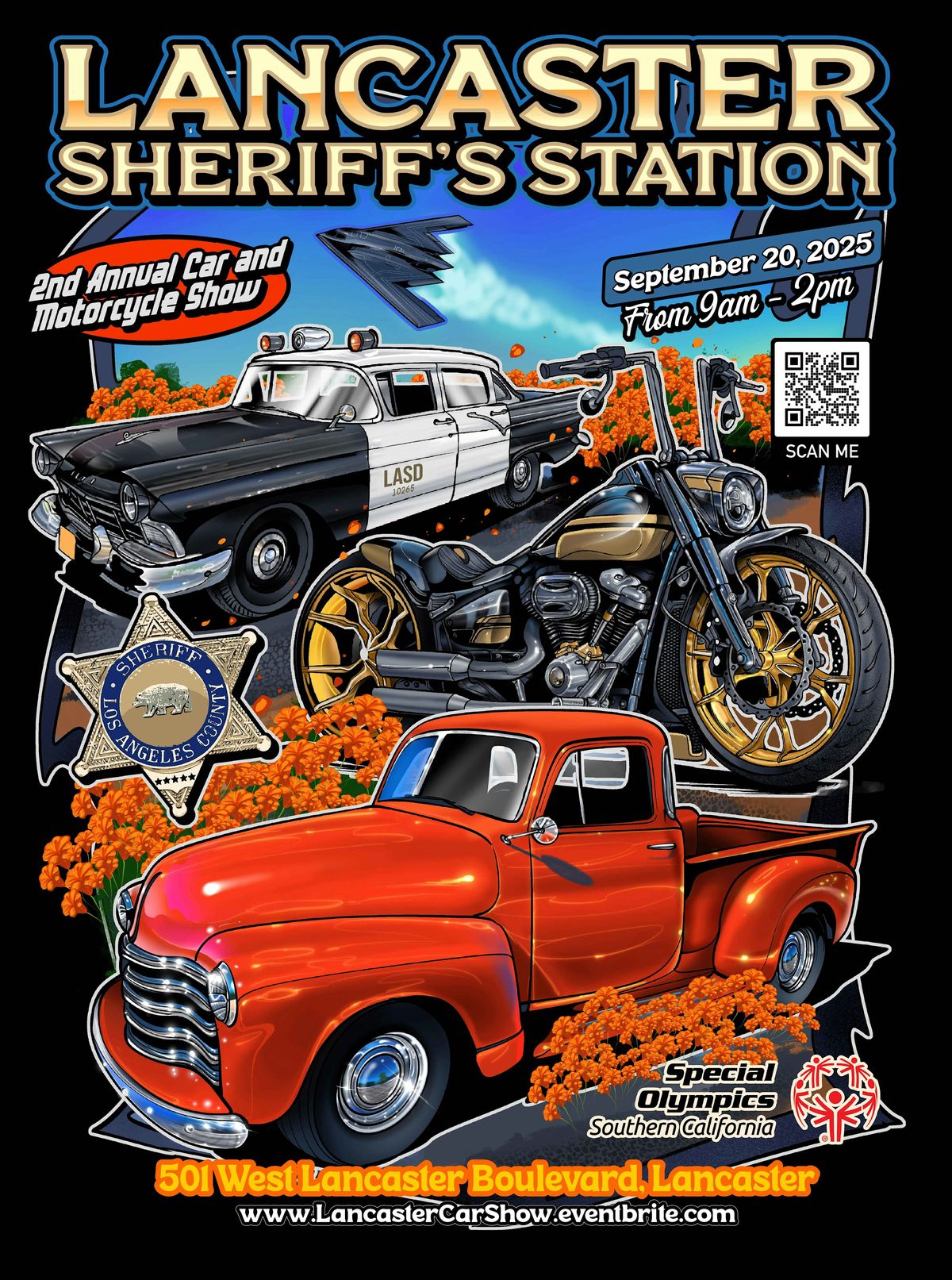 Lancaster Sheriff's Station Car and Motorcycle Show +Open House, 20 September | Event in Lancaster | AllEvents
