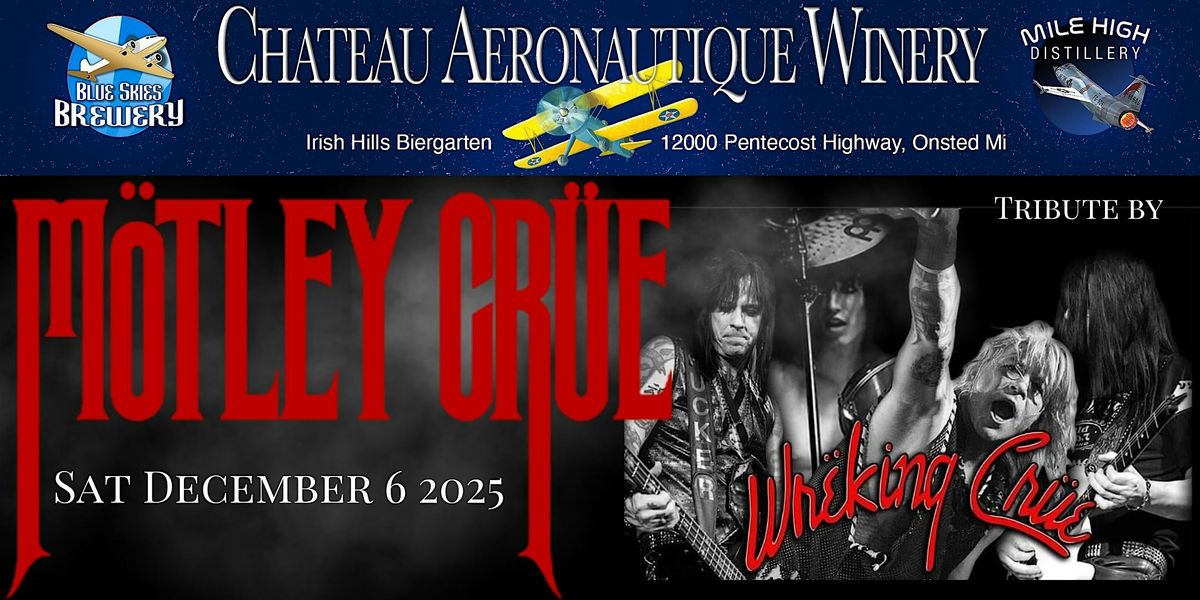 Mötley Crüe Tribute by Wrëking Crüe, 6 December | Event in Onsted | AllEvents