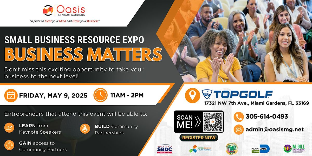 Annual Small Business Expo, 9 May | Event in Miami Gardens | AllEvents