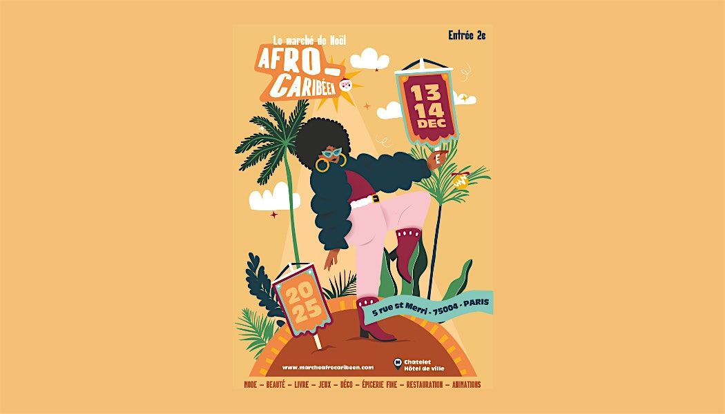 Le marché de noël afro-caribéen, 13 December | Event in Paris | AllEvents