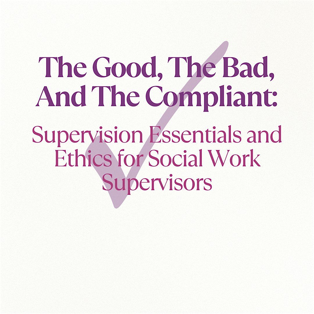 Supervision Essentials and Ethics for Social Work Supervisors, 26 September | Event in Baltimore | AllEvents