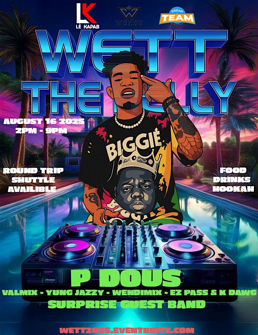 Wett the Helly: Konpa vs Raboday Pool party | AllEvents