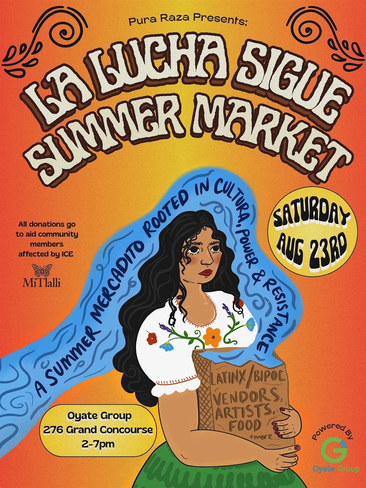 La Lucha Sigue Summer Market, 23 August | Event in The Bronx | AllEvents