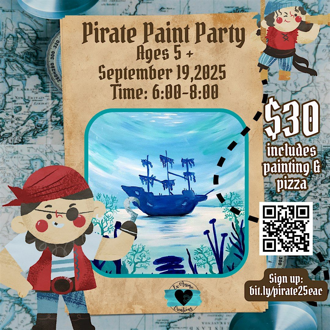 Pirate Paint Party, 19 September | Event in St. Cloud | AllEvents