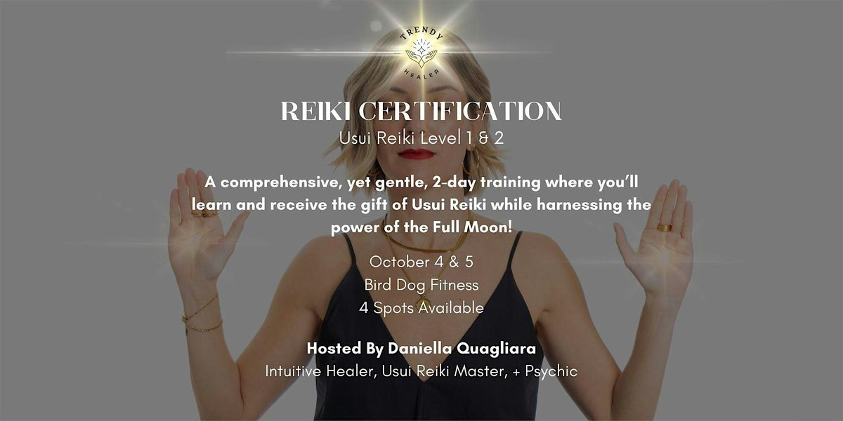 Reiki Level 1 & 2 Certification | Event in Inglewood | AllEvents