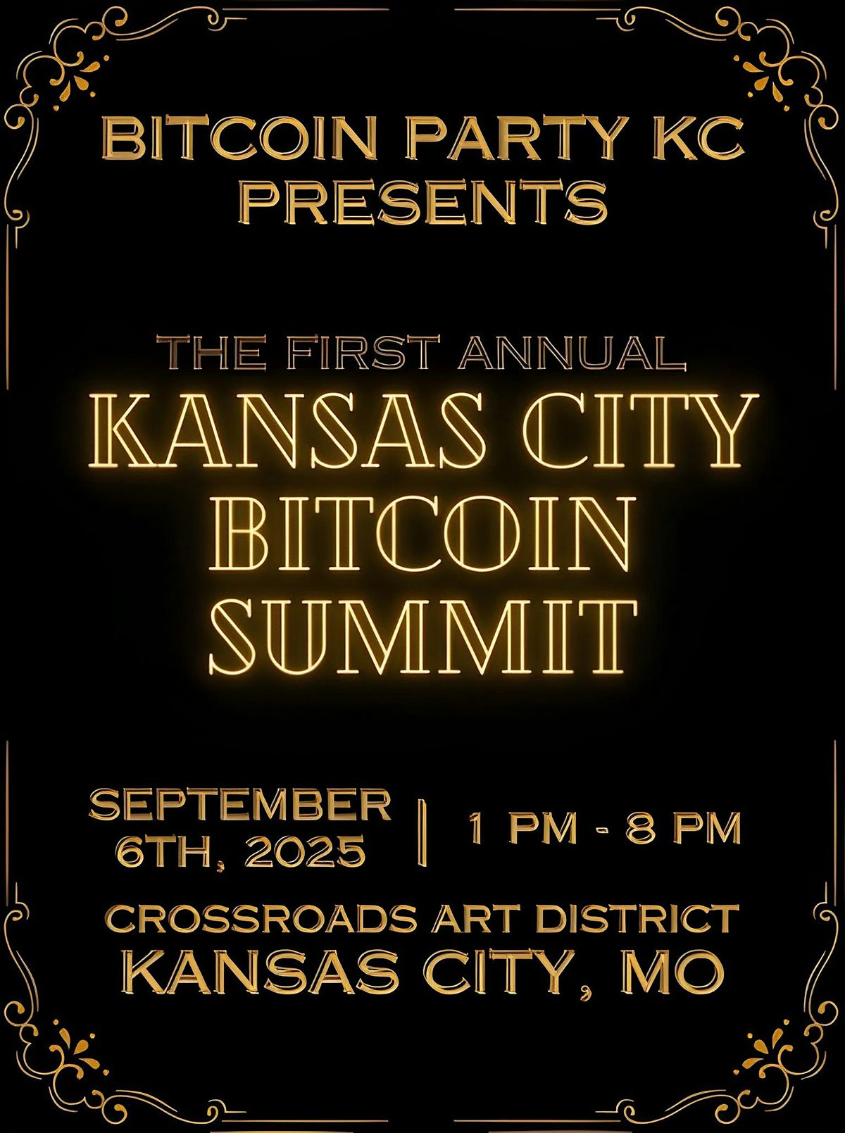 Kansas City Bitcoin Summit 2025, 6 September | Event in Kansas City | AllEvents