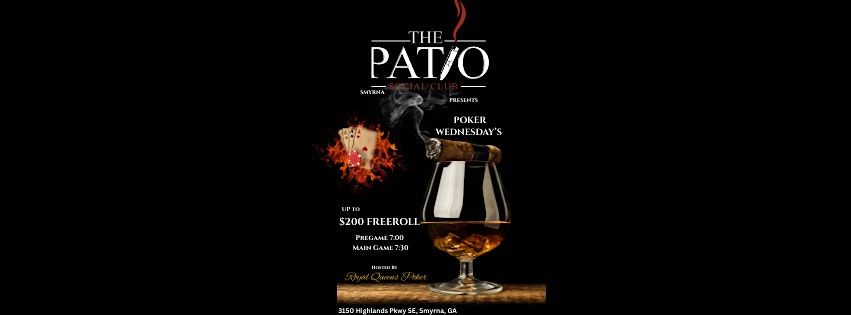 Poker @ The Patio! | Event in Smyrna | AllEvents
