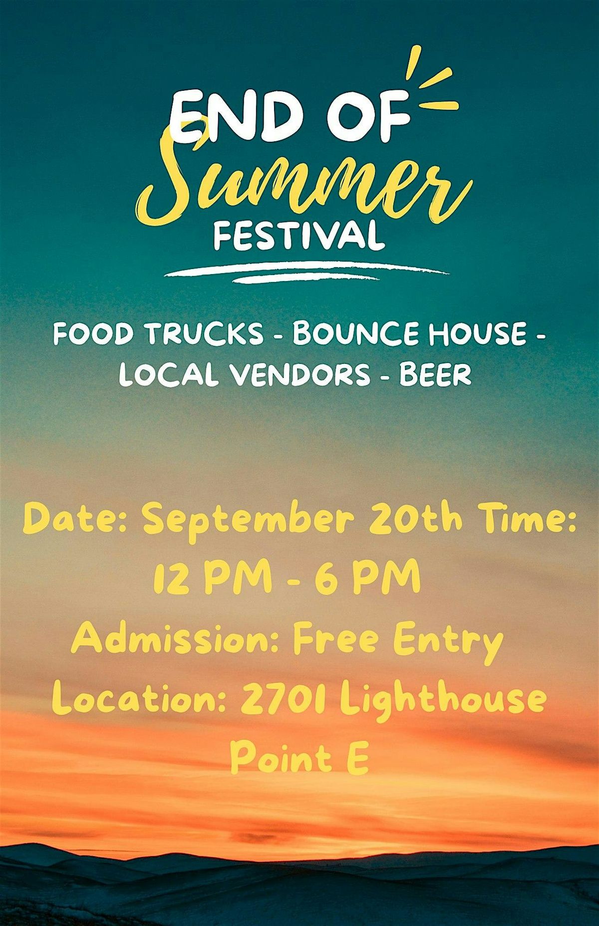 End of Summer Festival, 20 September | Event in Baltimore | AllEvents