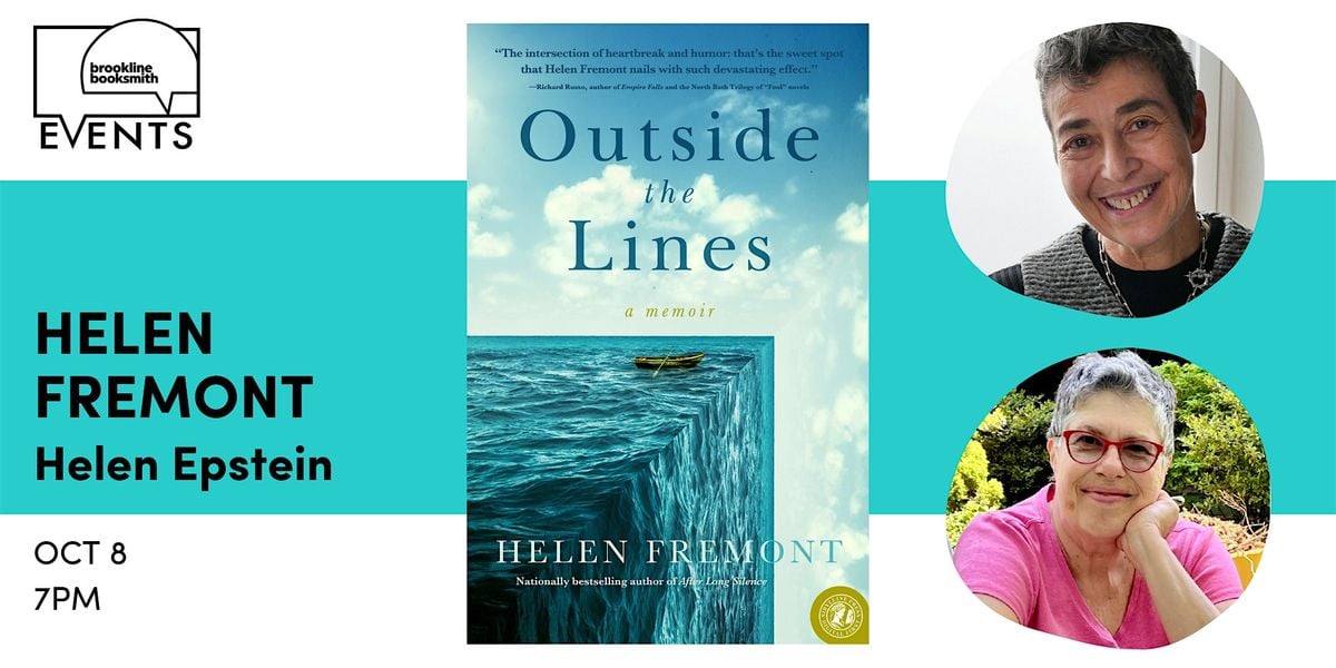 Helen Fremont with Helen Epstein: Outside the Lines, 8 October | Event in Brookline | AllEvents