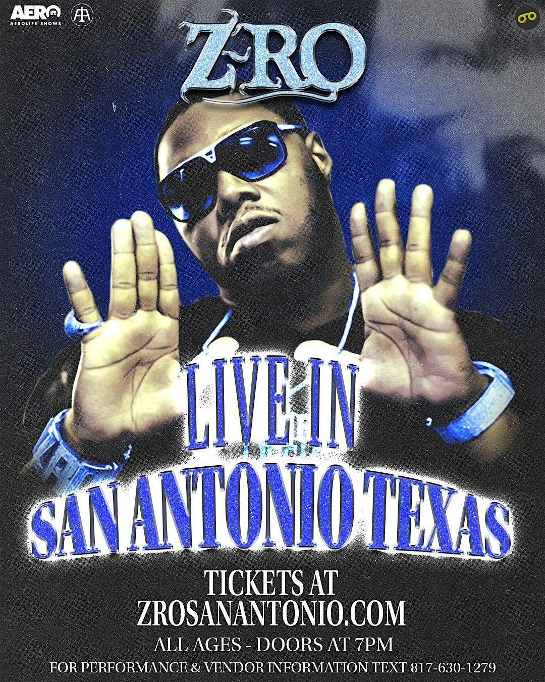 Z-Ro Live in San Antonio, TX September 13th Presented by Texas Buzz, 13 September | Event in San Antonio | AllEvents