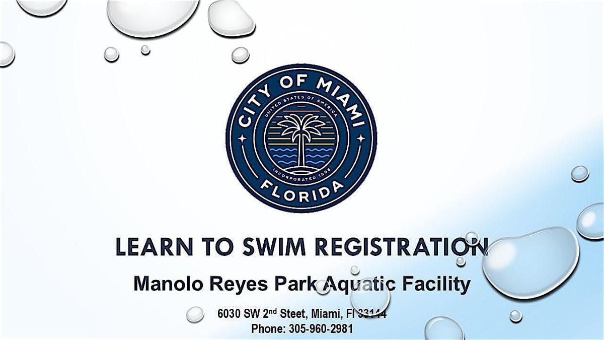 Manolo Reyes Park Pool Parent and Toddler Monday/Wednesday (4:00-4:30PM), 6 October | Event in Miami | AllEvents