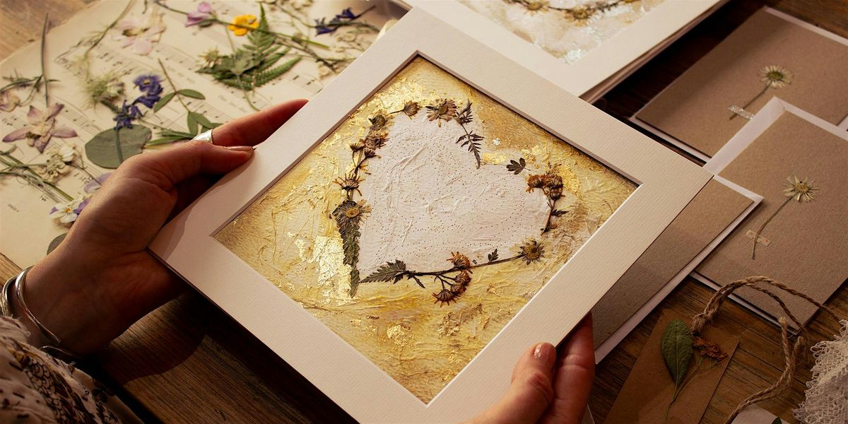 Pressed Flower & Vintage Fabric and Paper Art with The Herbarium Collective, 6 December | Event in Calverley