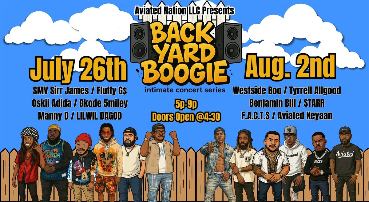 Aviated Nation LLC presents The Back Yard Boogie Intimate Concert Series, 26 July | Event in Lorain | AllEvents