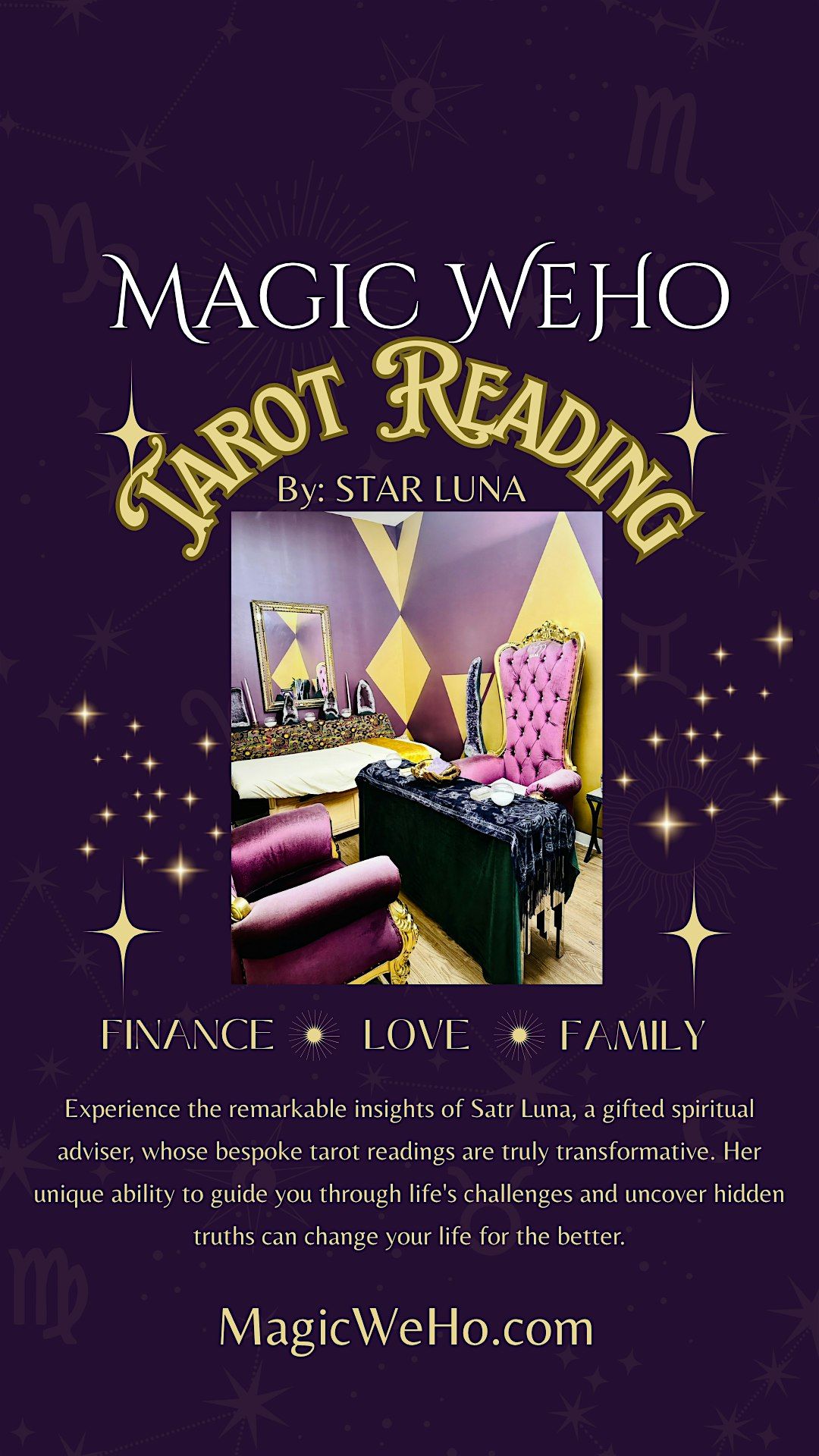 Magic WeHo Presents; Star Luna An Exclusive Tarot Reading Experience | Event in West Hollywood | AllEvents