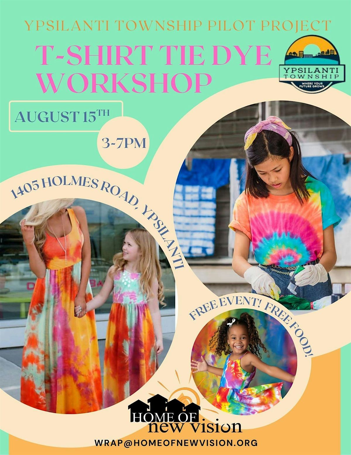 Ypsilanti Township Pilot Project - Tie Dye Event, 15 August | Event in Ypsilanti | AllEvents