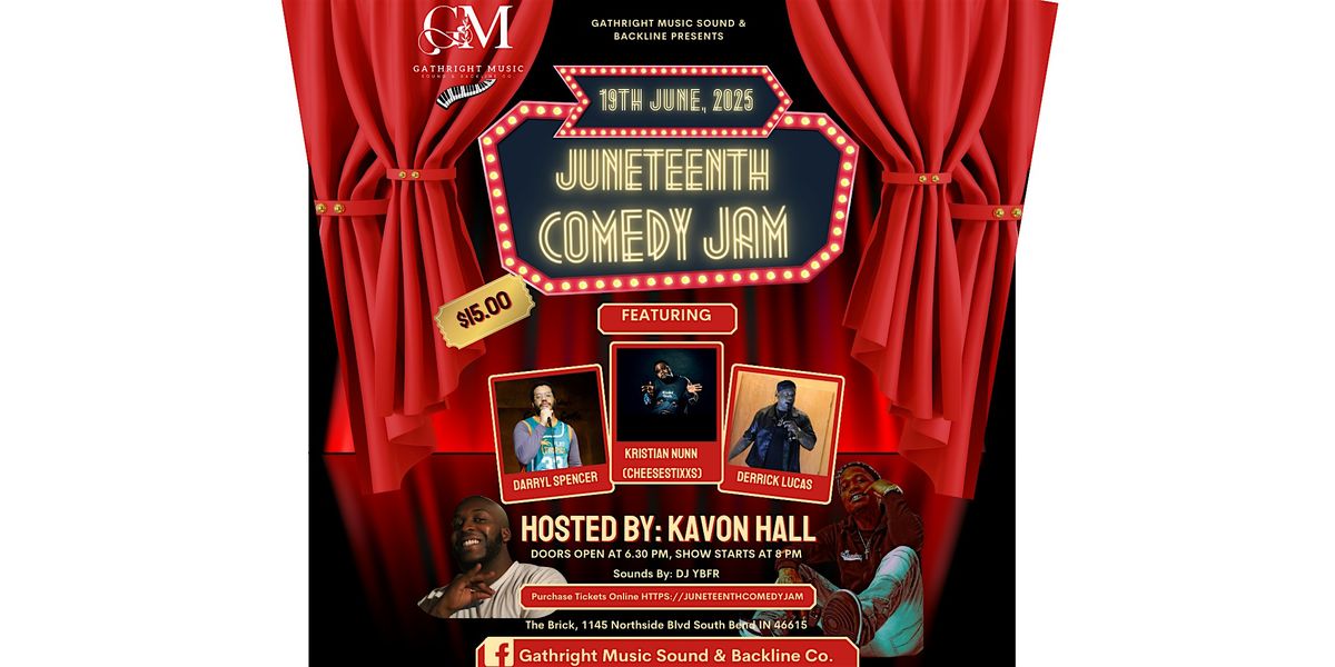 Juneteenth Comedy Jam, 19 June | Event in South Bend | AllEvents