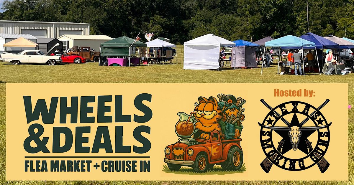 Wheels and Deals: Flea Market & Cruise In, 13 September | Event in Eufaula | AllEvents
