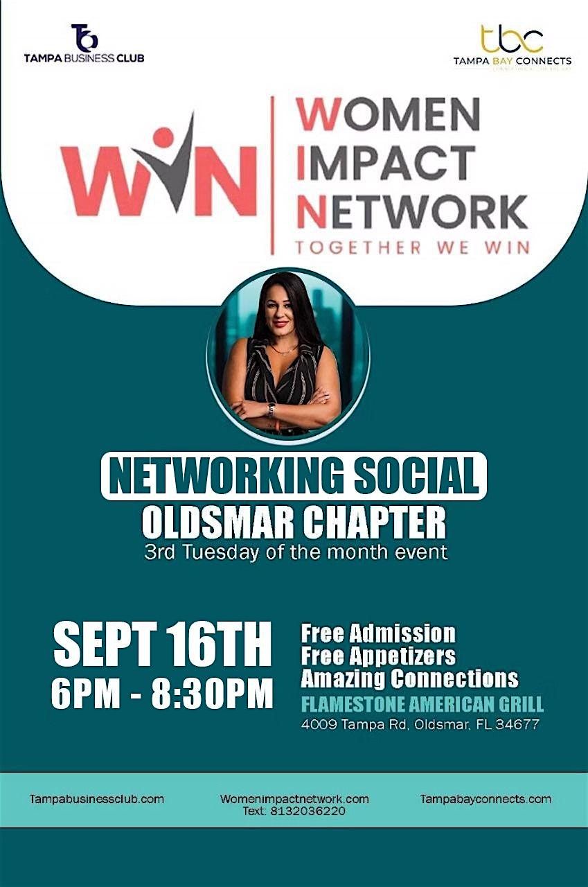 Women Impact Network Oldsmar Chapter FREE ADMISSION, 19 August | Event in Oldsmar | AllEvents