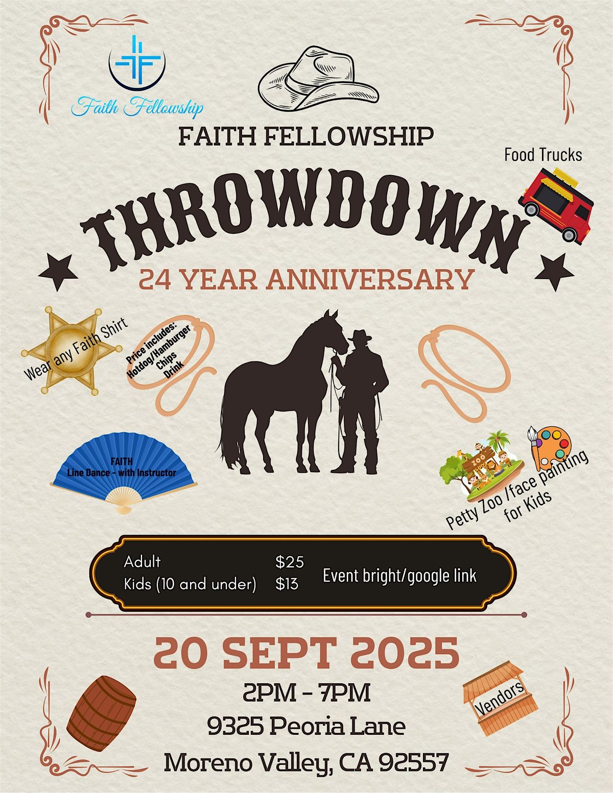 Faith Fellowship 24 Year Anniversary, 20 September | Event in Moreno Valley | AllEvents