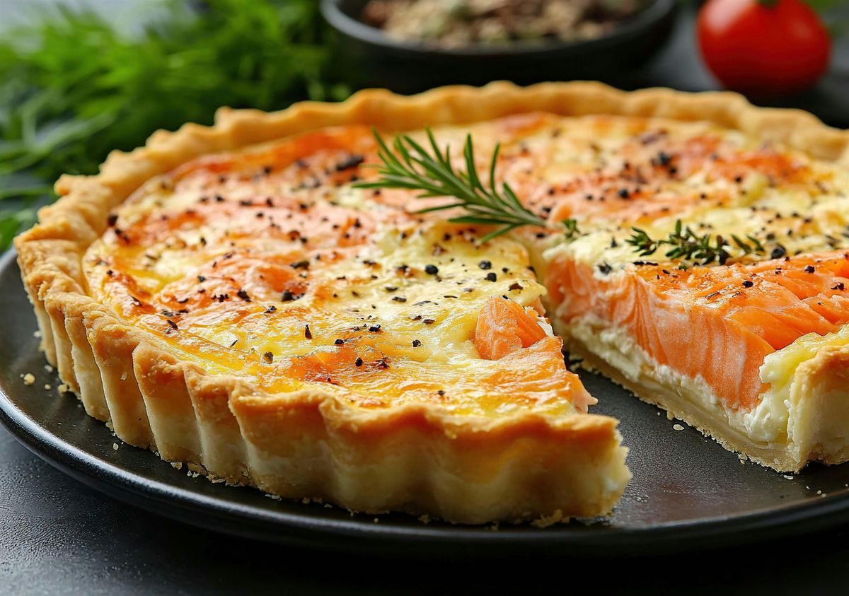 Cooking class - Brunch: Salmon quiche, Asparagus - BYOB | Event in Plano | AllEvents