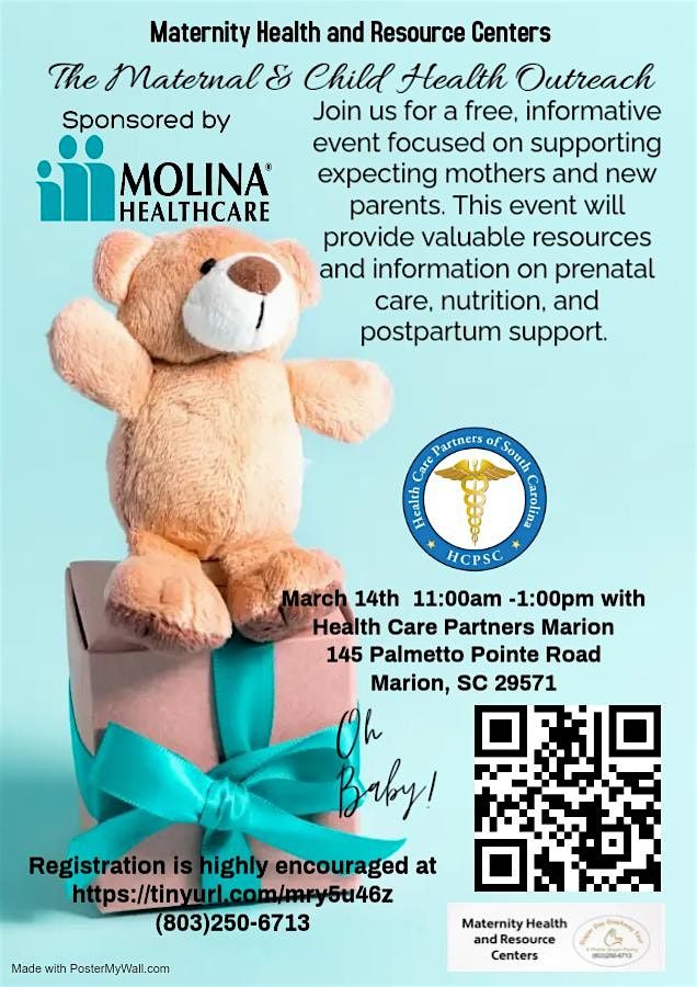 Maternity Health and Resource Centers -The Maternal & Child Health Outreach, 17 June | Event in Lake City