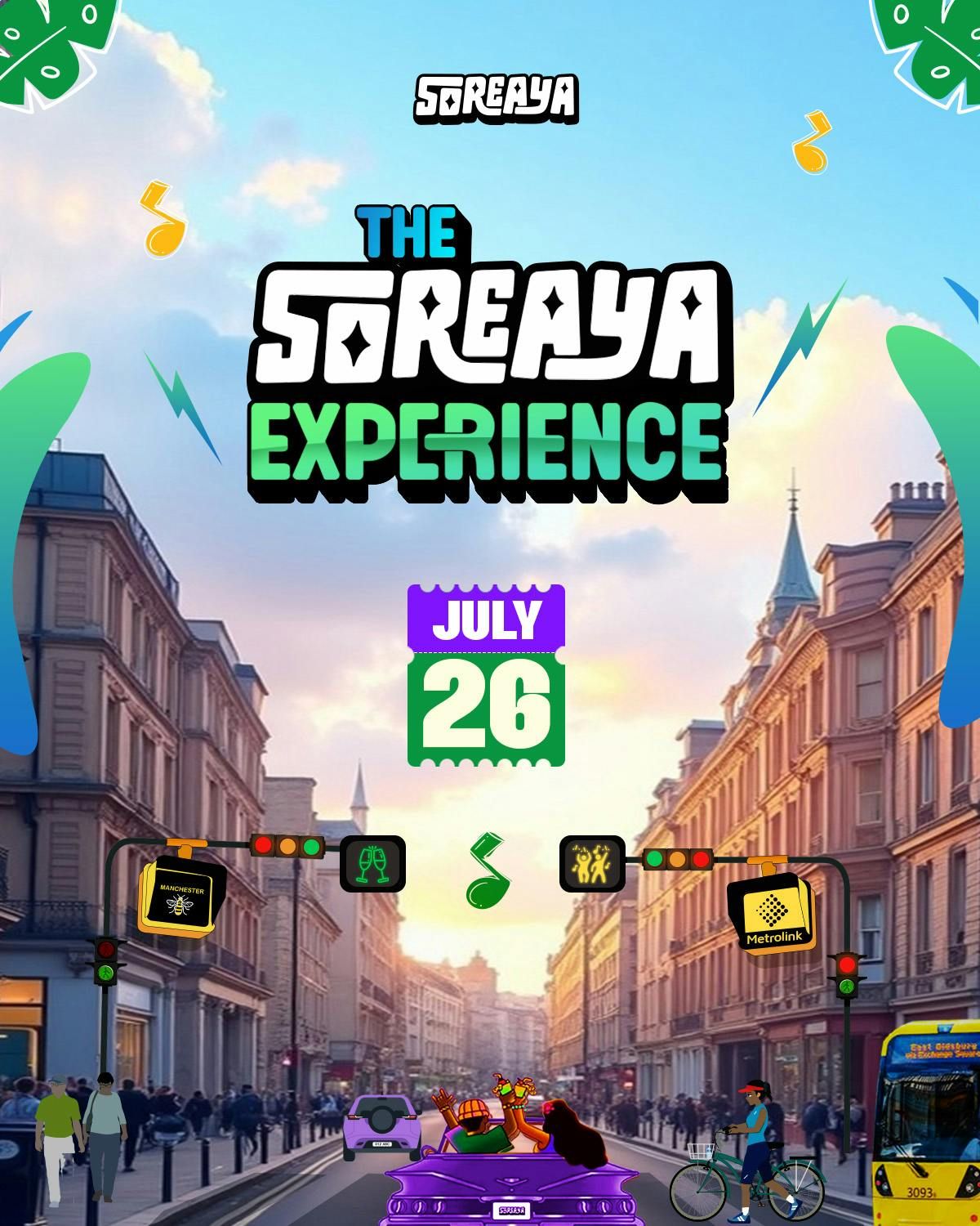 The Soreaya Experience: Day Party, 26 July | Event in Manchester | AllEvents