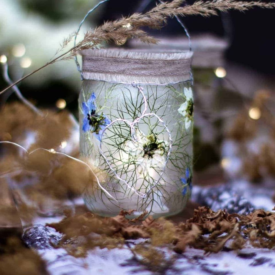 Glass Lantern with Hot Cocoa, Garvies Point Museum and